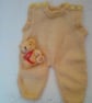 Baby's Hand Knitted All in One Romper, Custom Make, Prem Sizes Available - Image 1