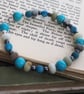 Turquoise gemstone bracelet  - Image 10