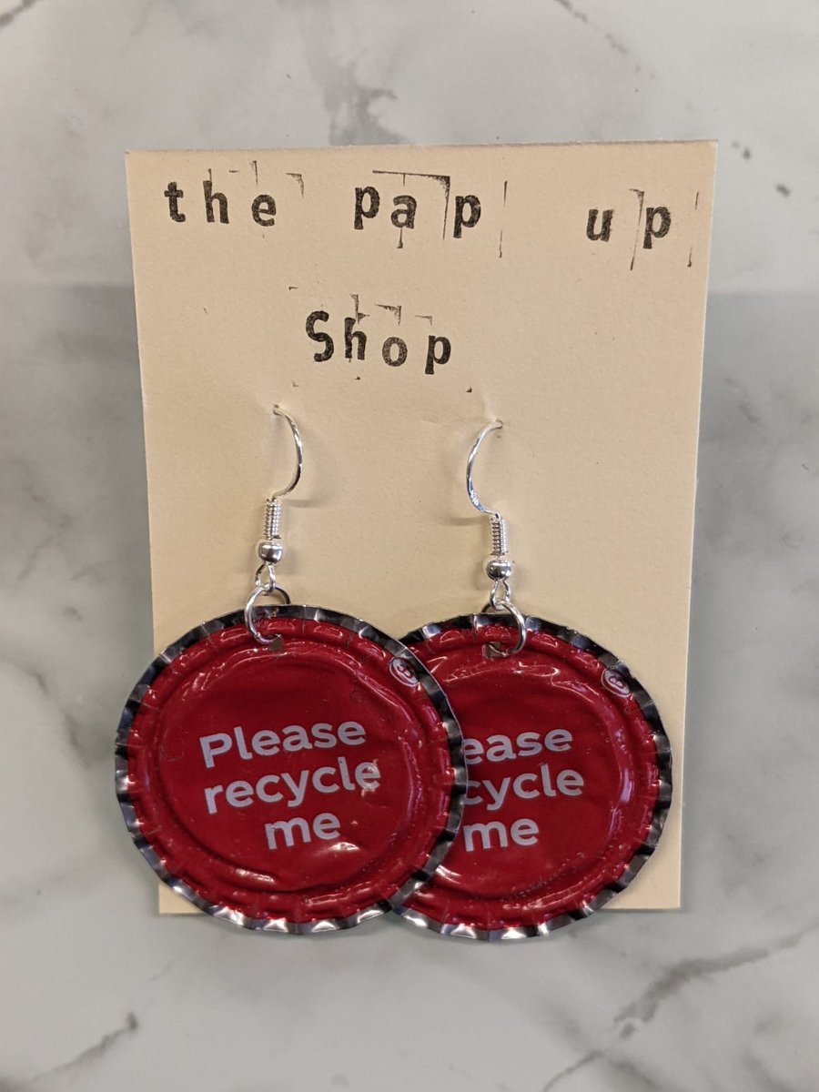 Upcycled Earrings