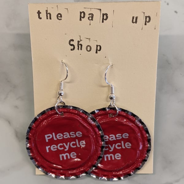 Upcycled Earrings