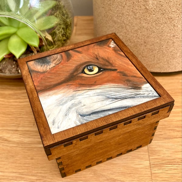 Fox trinket box