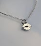 Sterling Silver Lips pendant