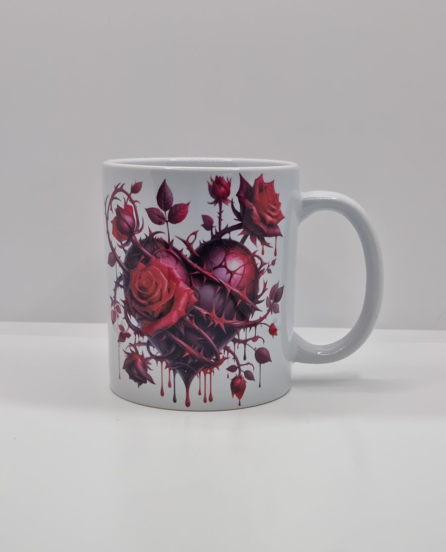 Gothic Heart Mug.