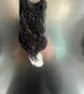 Handmade needle felted cat silhouette fridge magnet - Image 6