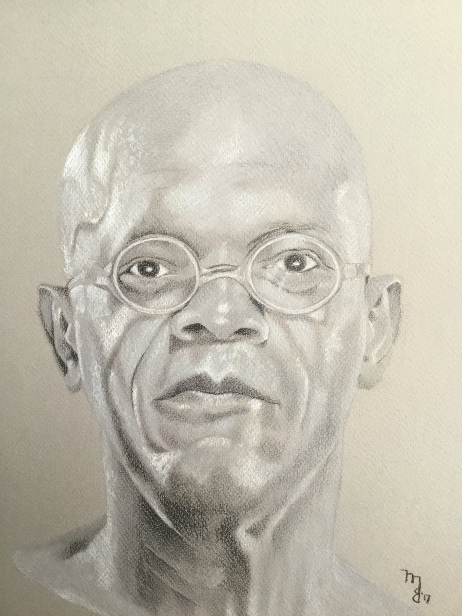 Portrait of Samuel L Jackson