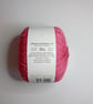 Sirdar Silky Look yarn, 3 x 50g balls of DK yarn, knitting or crochet, Raspberry - Image 4