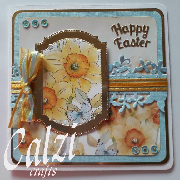 Daffodil Easter Card