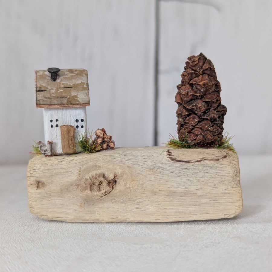 Autumn at the Bothy - Handmade Tiny Wooden Country Home Decor 