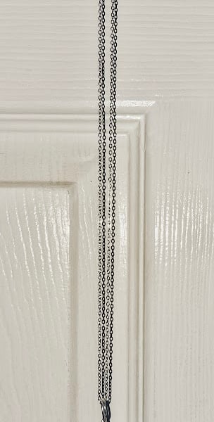 Handmade Frosted Glass Necklace - White Frosted Glass Pendant - Hand Wrapped