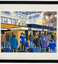 Chester. Framed & Unframed Fine Art Print Football Club FC Retro Sealand Rd Gift - Image 5