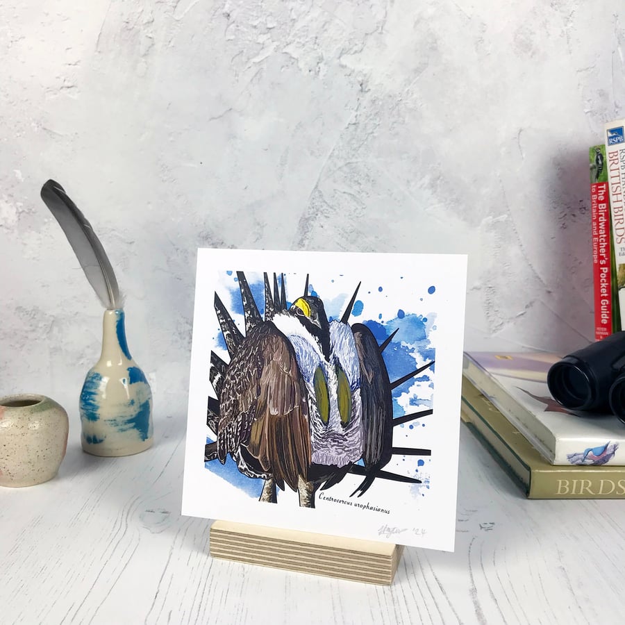 Californian Sage Grouse Bird Print