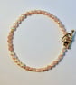 Freshwater Pearl And Sunstone Bracelet - Handmade In Devon - Image 6