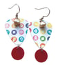 Super Dotty Plectrum Earrings - Image 1