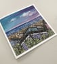 4 Coastal Themed Art Cards Set - Image 3