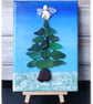 Seaglass and seashell Christmas tree - Image 4