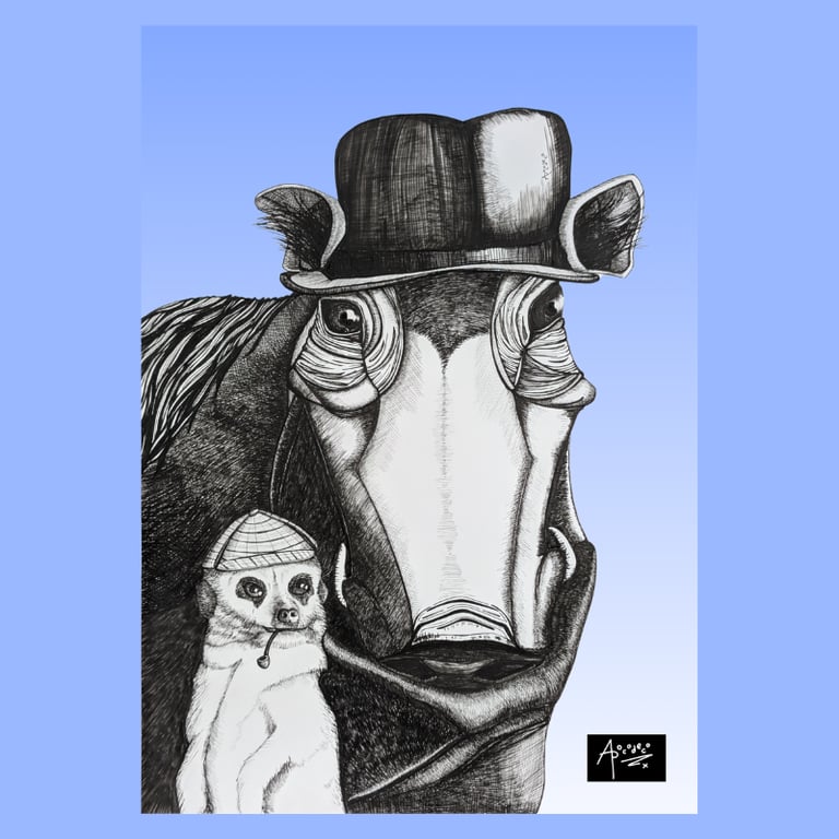 Hakuna Matata, My Dear Watson - Pack of 5 A6 Notecards