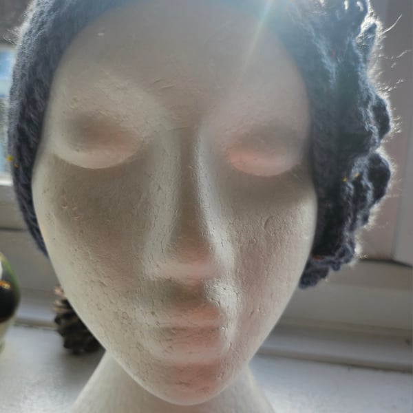 Flapper Style Slouch Beanie Hat - Winter