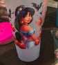 Halloween Jasmin Disney blue colour changing cold cup - Image 1