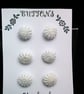 Buttons Handmade Embroidered Yorkshire Style  - Image 2