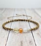 Hormonal Balance, PCOS Bracelet - Citrine, Moonstone, Carnelian - Image 4