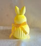 Little Yellow Spring Bunny Ornament  - Casting Plaster  - Image 5