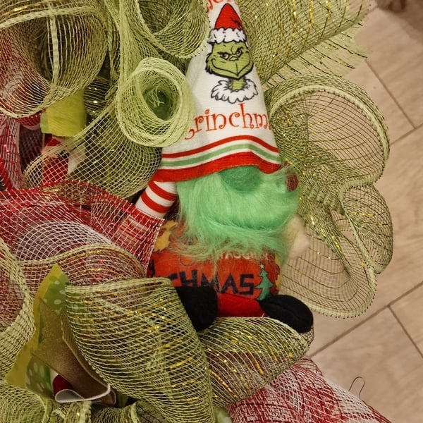 Grinch wreath