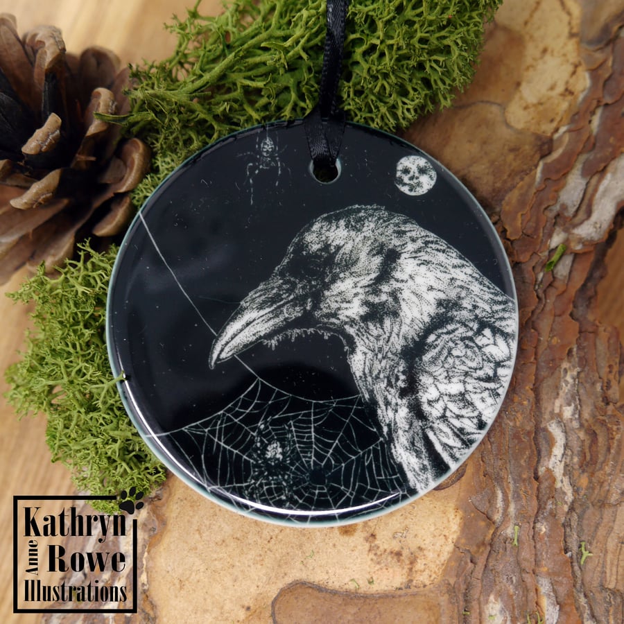 Crow, Wildlife, Corvid, Carrion Crow, Gift, Bird Gift, Dark Arts, Letterbox Gift