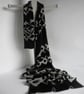 LIMITED EDITION SILK VISCOSE DEVORE VELVET SCARF - Image 3