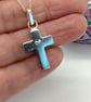 Chunky silver cross necklace sterling silver - Image 5