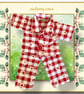 Red Check Daisy Pyjamas