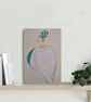 Haja Bintu - Contemporary Minimalist Portrait by Sierra Leonean British Artist - Image 2