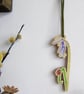 Bluebell and Ladybird Wooden Hanging Decoration - Image 7
