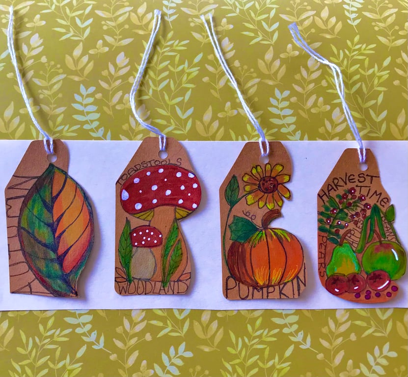 Craft tags for gifts or journaling 