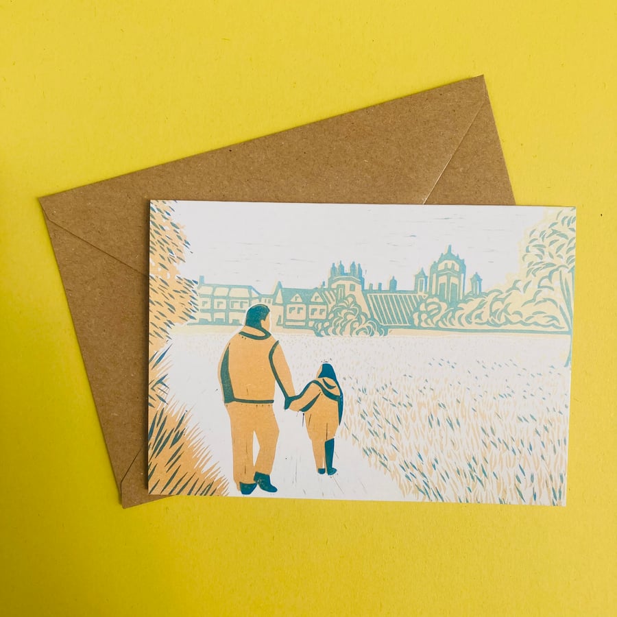 Cambridge greetings card 