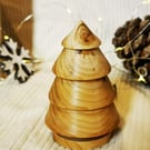 Wood turned Christmas tree