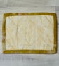 Patchwork Mug Rug with Yellow and Pink fabric - Image 5