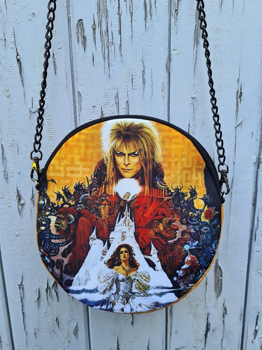 Round Labyrinth Bag - Handbag David Bowie Movie Fantasy Goblin