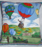 The Balloon Race cushion - Image 1