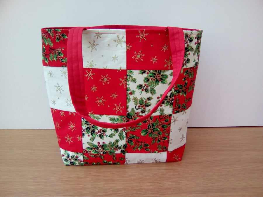Christmas tote - gift bag