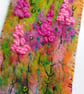 ,FOXGLOVES, handmade,original, needle felted wool bookmark  - Image 2