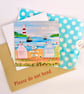 Rock Pools - printed greetings card - Image 4