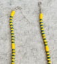 Yellow and beaded necklace - Image 3