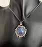 Sterling silver and lapis lazuli vortex pendant  - Image 3