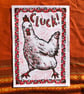 The Cluck, 2-colour risograph print - Image 4