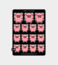 Funny Vinyl Sticker Sheet For Adults - Grumpy Pig