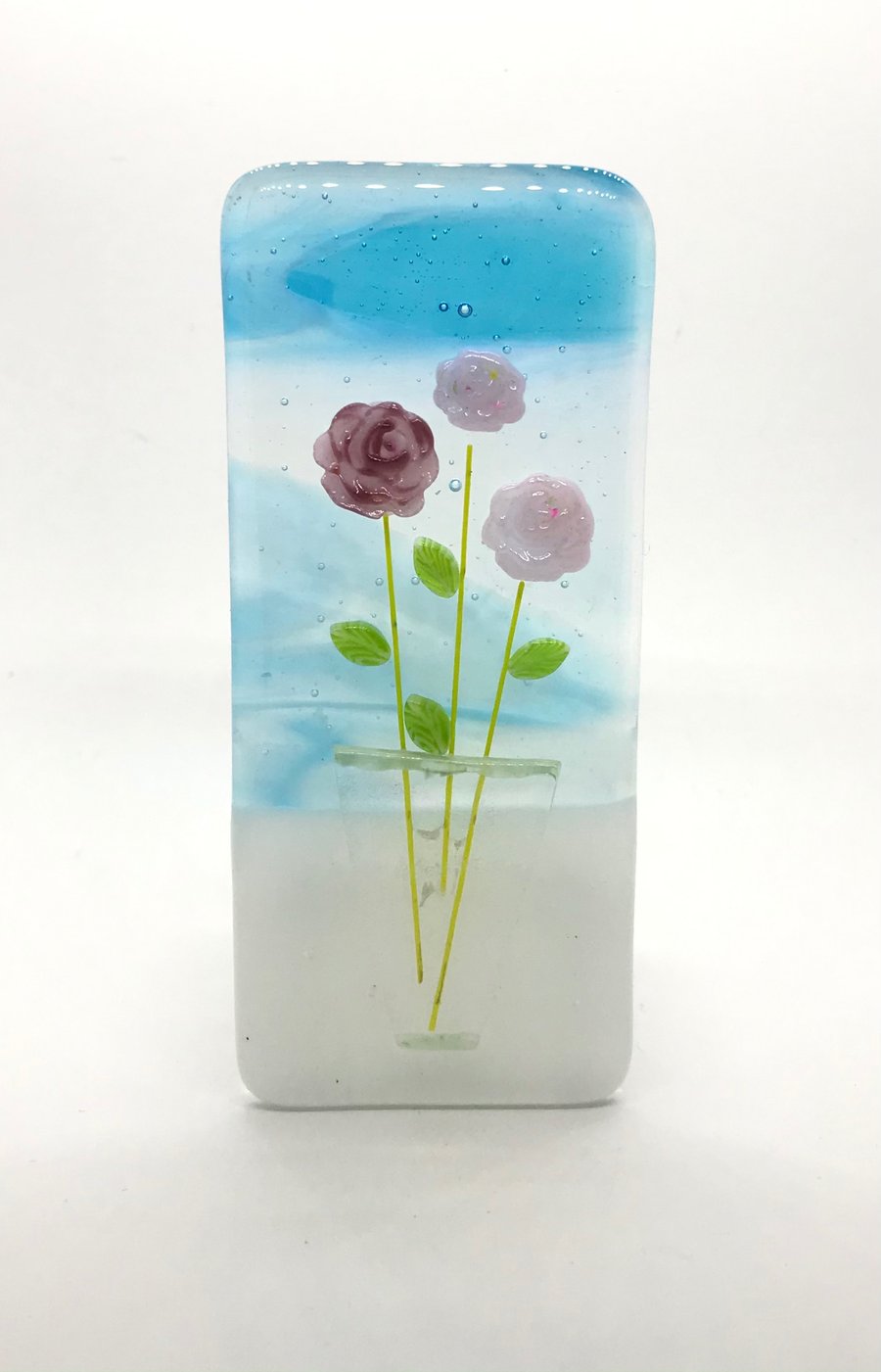 Fused Glass Tealight Holder