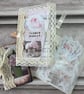 Journal, Ephemera & Envelope Bag - Flower Shop - PB10 0024