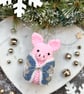 Frosty McSnowFlake Piggy in a Blanket - Image 5