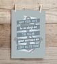 Nautical Quote Print - Image 5