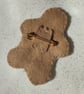 Handmade Gingerbread man brooch - Image 4